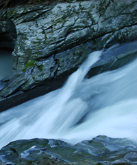 Bilder aus der Felsbachschlucht (Flem) - gleich beim Crestasee