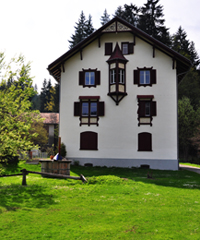 Das 2002 renovierte Restaurant / Gasthaus am Cestasee